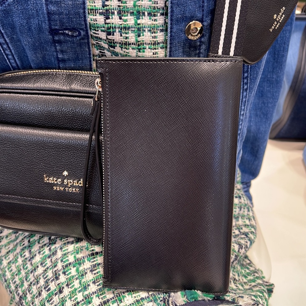 Kate Spade Spencer Continental Wristlet
Black
NWT - Picture 3 of 16